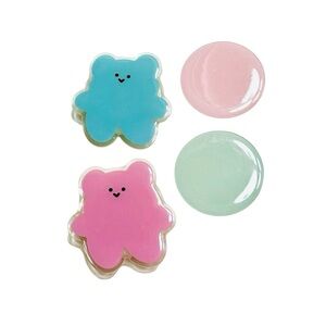 Brand New Pastel Animal Themed Adhesive Phone Grips